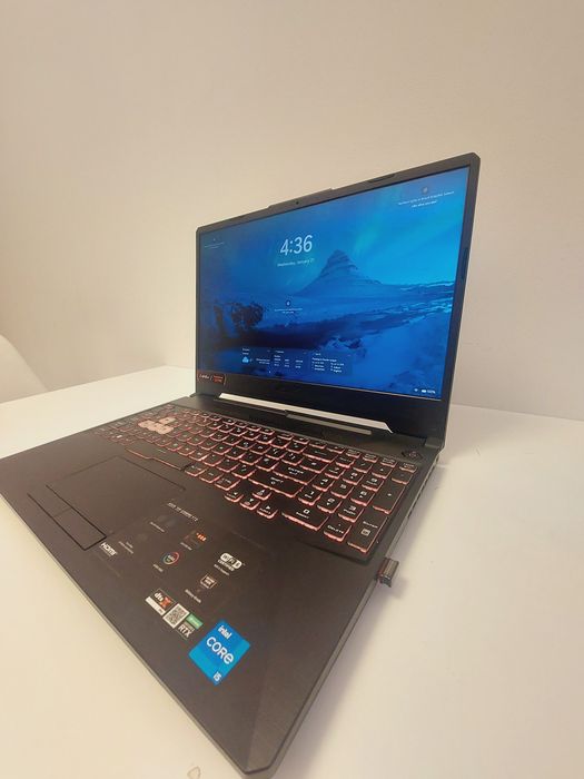 Laptop Gaming Asus TUF F15 i5 11400H, RTX 3050, 16 GB