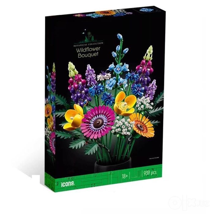 Lego flowers конструктор