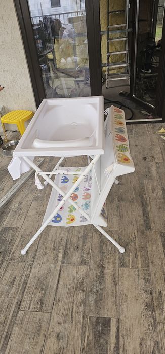 Masa infasat și cada pliabila