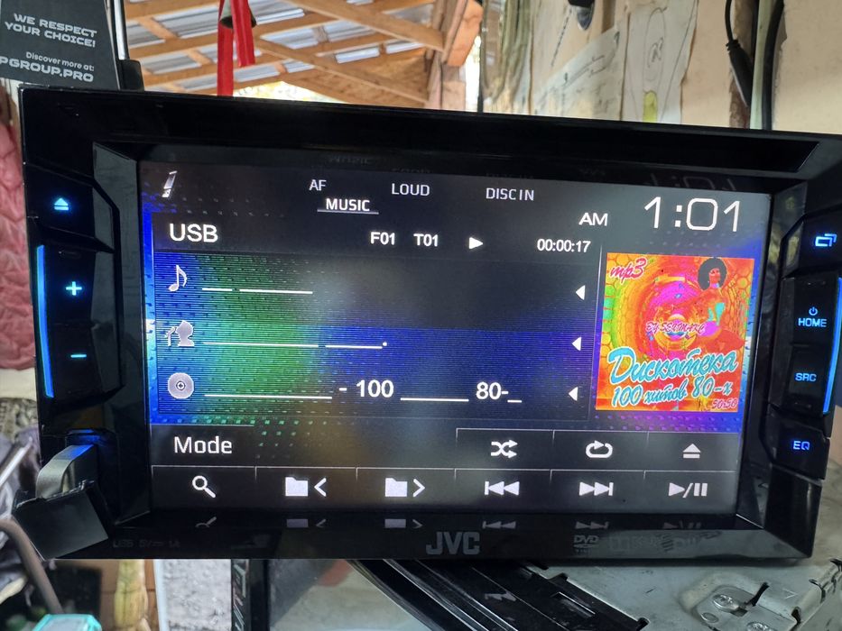 Автомагнитола JVC