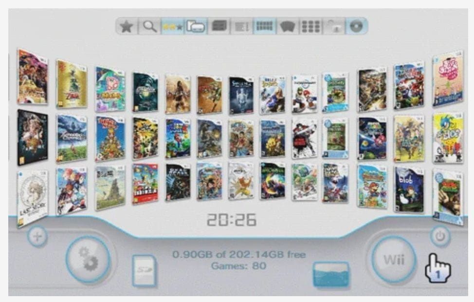Nintendo Wii mondat +218 jocuri +motionplus