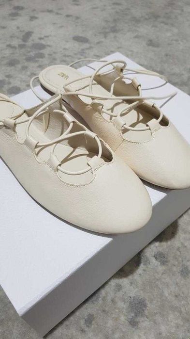 Balerini piele Zara