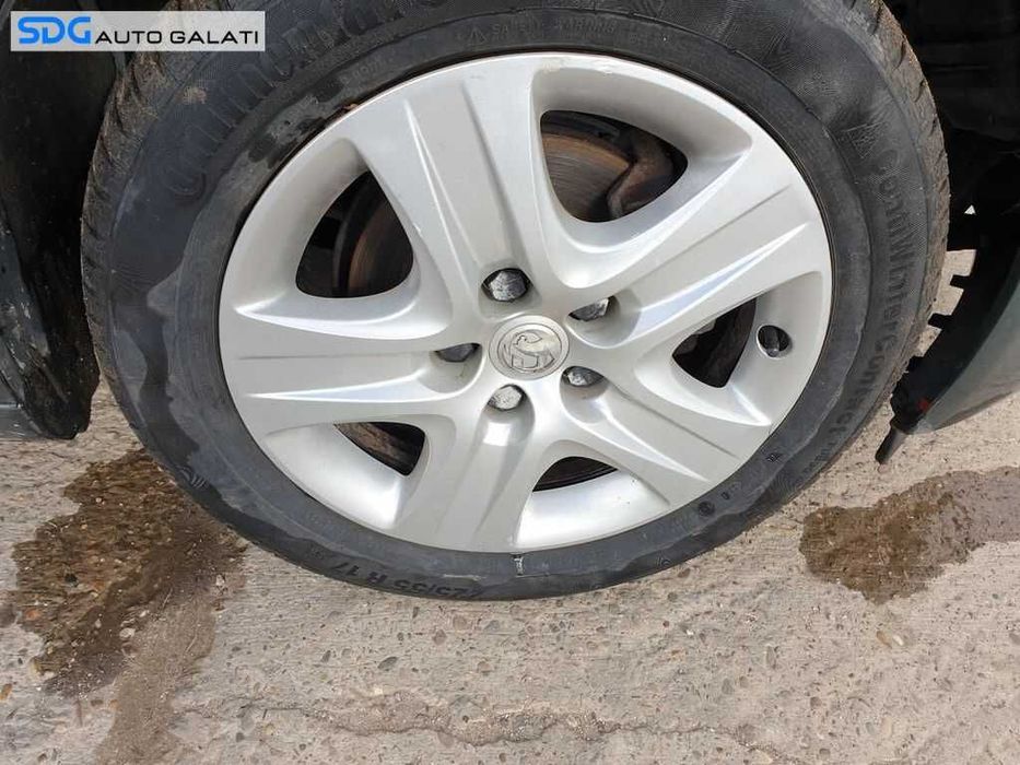 Set 4 Jante Roti Tabla cu Capace 225 55 17 R17 Opel Insignia A 2008 - 2017 Cod 2170103