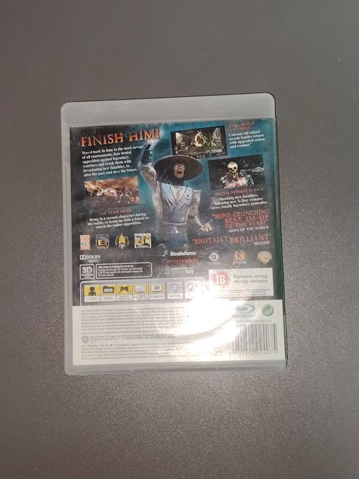 Диск mortal kombat 9 ps3