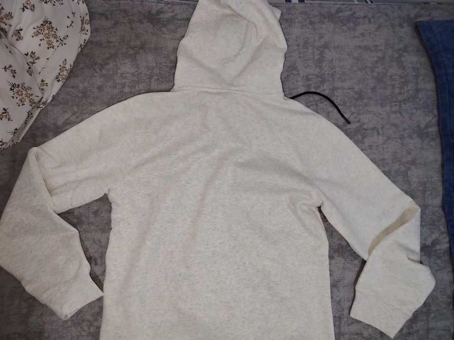 толстовка ххl 52 размер на рост 179см Nike Nocta светло серая