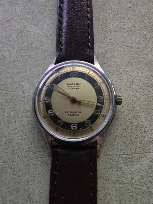 Avalon precision incabloc 17 jewels swiss made