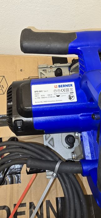 Berner BPS-59 E circular cu plonjare dewalt