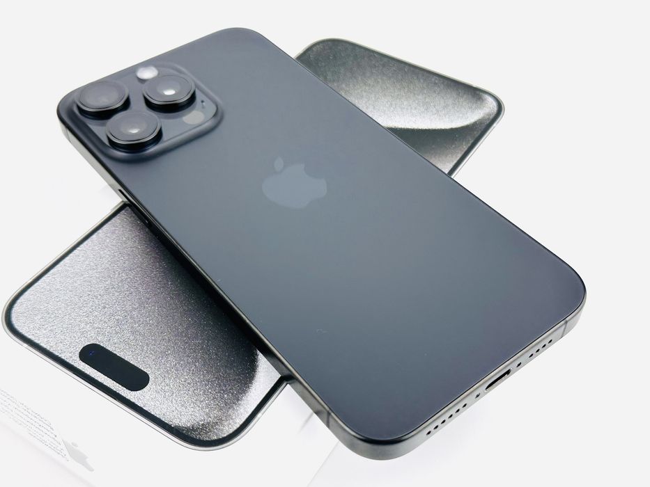 Apple iPhone 15 Pro Max 256GB Black Отличен! Гаранция!