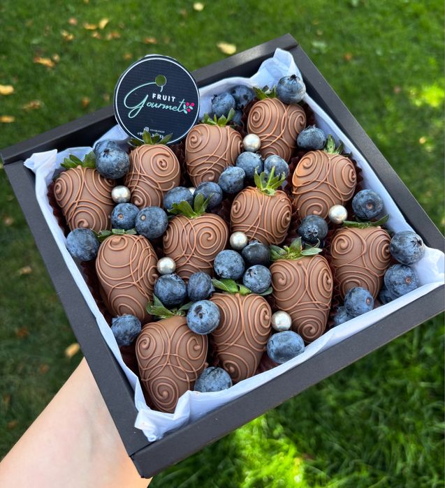 Клубника в шоколаде Qulupnay shokolad Подарки Клубника Шоколад Набор