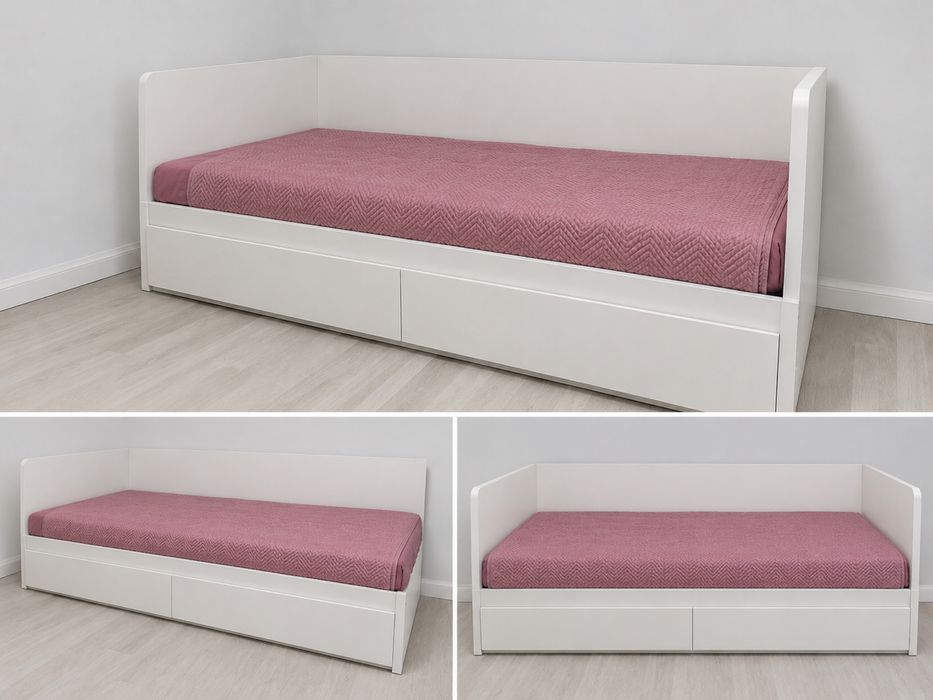 Pat extensibil IKEA HEMNES + baldachin inclus