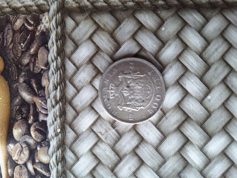 Moneda colectie argint 500 lei din anu 1944