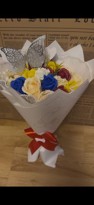 Aranjamente trandafiri de sapun