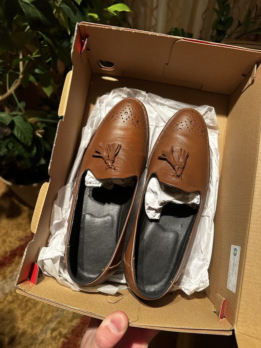 Mocasini barbati din piele ca noi marime 40-41