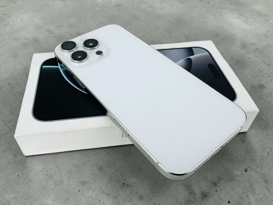 Apple iPhone 16 Pro Max 512GB White Titanium 97% Батерия! Гаранция!