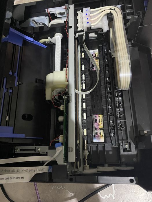 ремонт принтер и ноутбук, сброс памперса