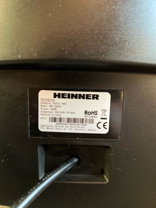 Friteuză Heinner din Inox