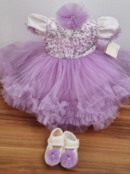 Rochiță elegant 0_3 luni
