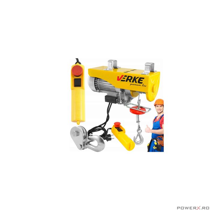 Electropalan 125 / 250 Kg, Macara Electrica, Troliu, Verke