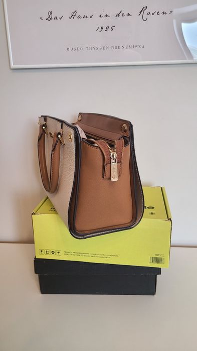 Сумка Michael Kors в дорогом карамельном оттенке