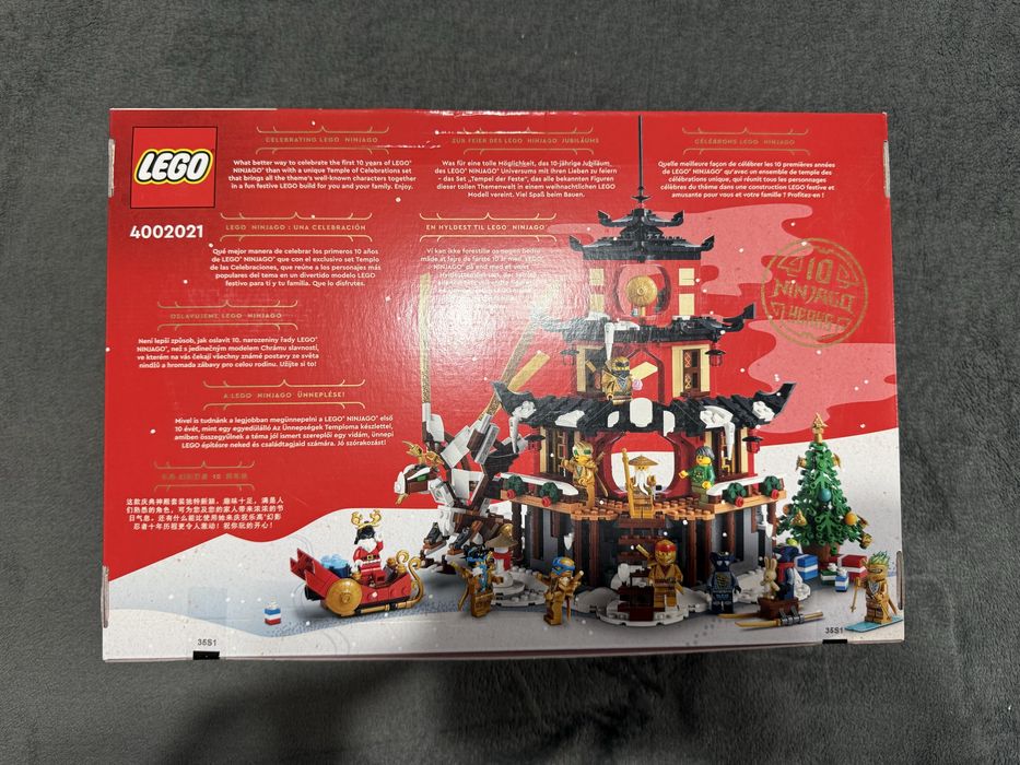 Lego Ninjago The Temple of celebrations 4002021