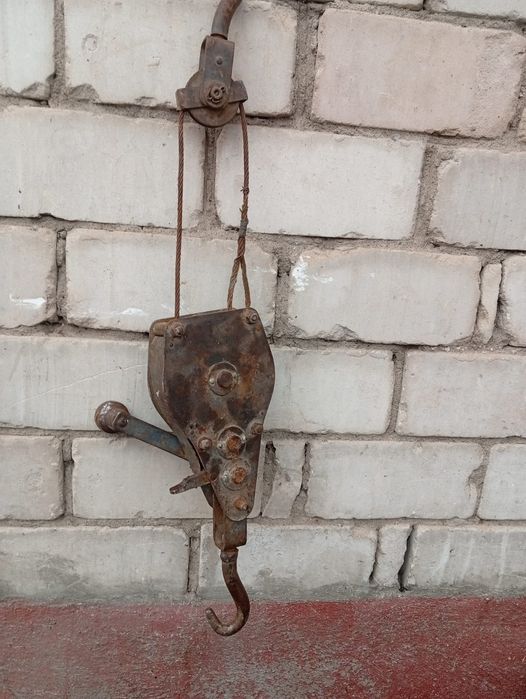 лебедка сделано в СССР