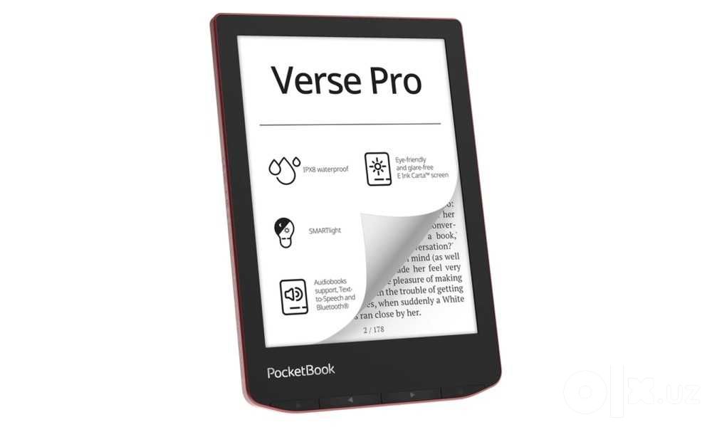 Электронная книга PocketBook 634 Verse Pro (Passion Red)