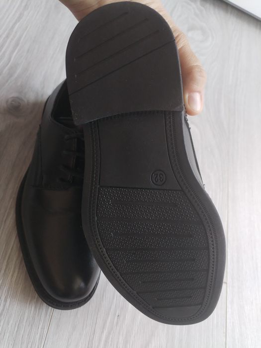 Pantofi dans, piele naturala, pt băieți