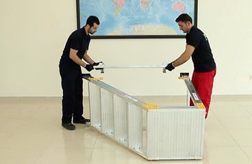 Индустриална алуминиева платформа чисто нова