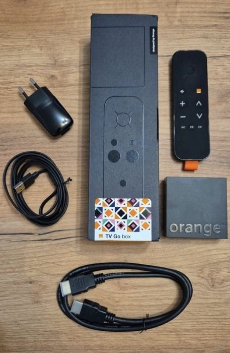 Tv go box Orange