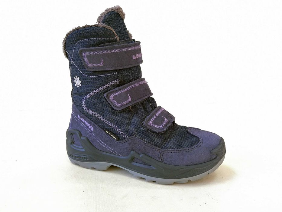 Bocanci copii  29 30 Lowa Goretex  ghete munte Moonboot imblaniti