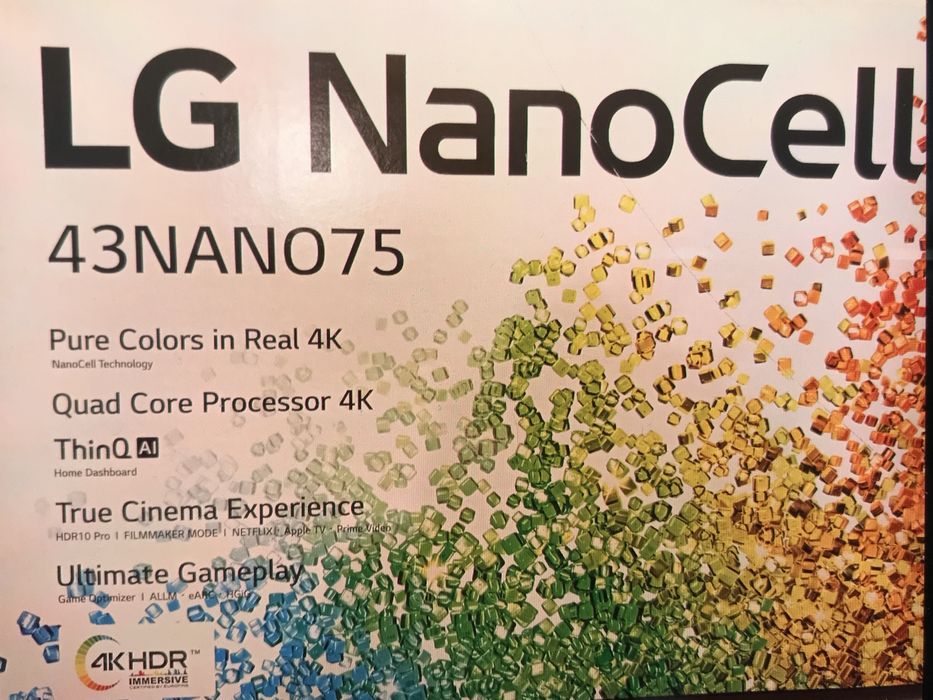 43NANO75,LG-NanoCellLED4k/UHDTV-43"/108cm, nou (in cutie/folie).