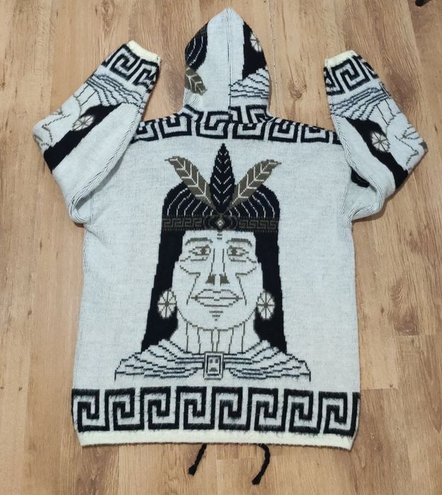 Hanorac din lână Alpaca Ecuador mărimea L