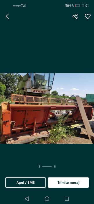 Dezmembrez heder porumb