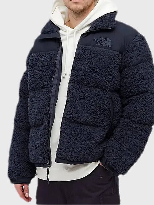 Пухено яке The NORTH FACE Sherpa Nuptse Jacket тъмно синьо XXL 2XL