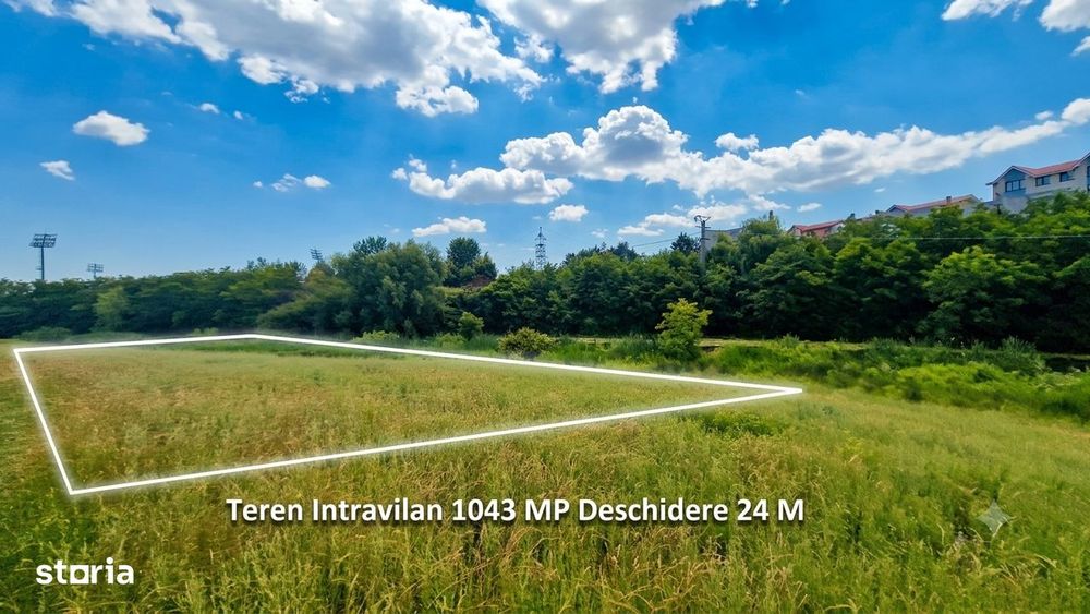 De Vanzare Teren Intravilan 1043 MP Pipera Zona Noua Dezvoltare Deschi