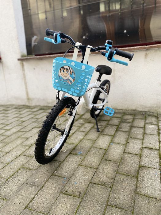 Bicicletă copii 16” – stare foarte bună, cu coșuleț, gata de plimbare