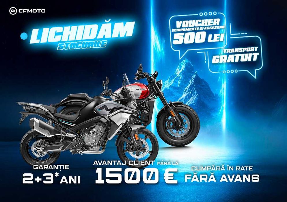 Motociclete CFMOTO (Kawasaki,KTM,Husqvarna)