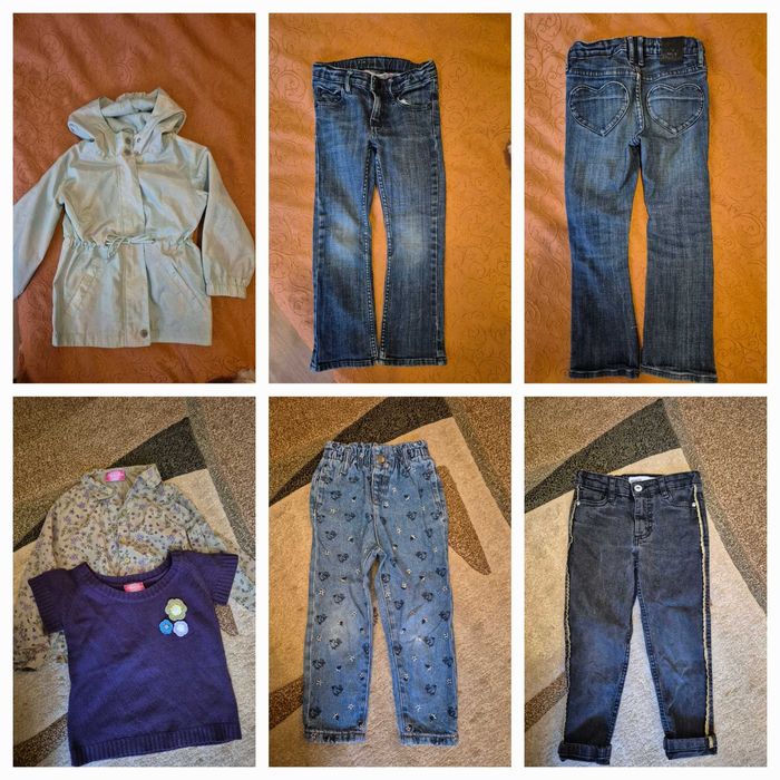 Лот за момиче 3,4 и 5г Mayoral, Carter's, Vanex, Next и гумени ботушки