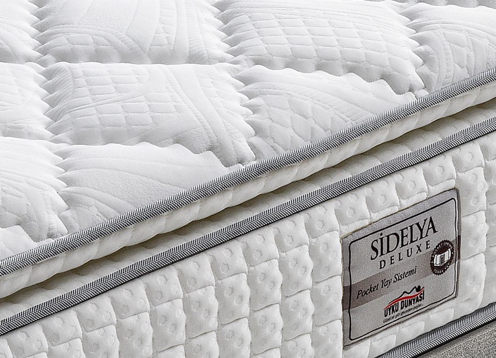 Тапицирано легло Sidelya Deluxe Светлосиво