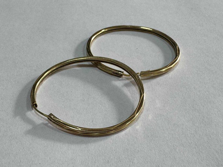 Златни дамски обеци 14К