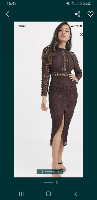 Rochie ASOS nouă  XS