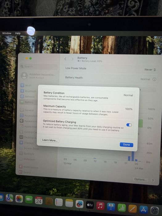 Apple Macbook Air 13 M1 8/256 Gold noutbuki sotiladi