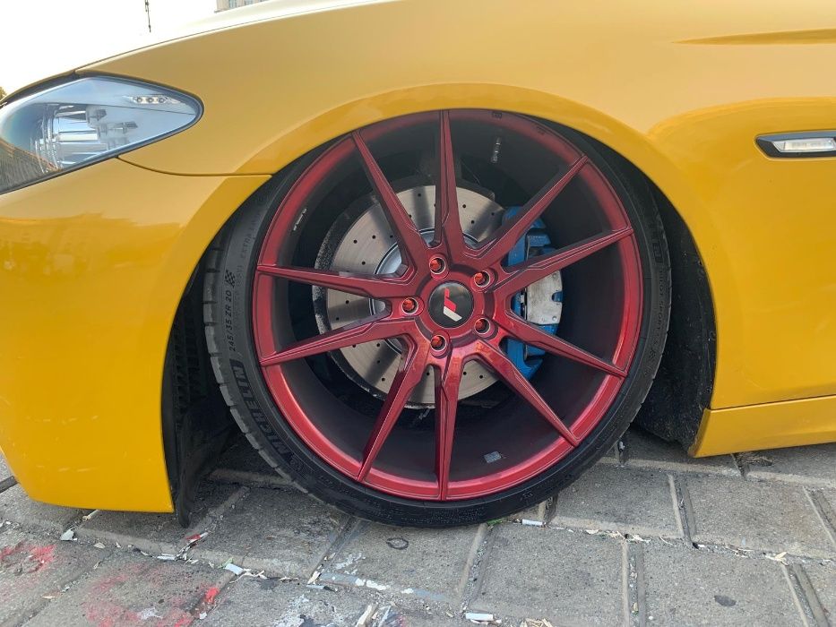 Jante concave BMW F10 seria 5 Japan Racing JR21 20'' Rosu