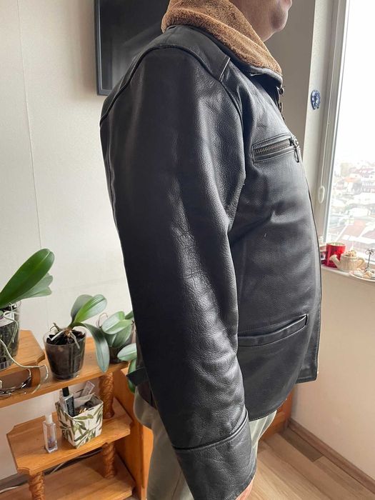 Черно яке от кожа телешки бокс