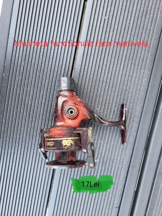 Mulinete și un cotor de lansetă