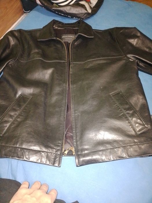 Мъжко кожено яке Marc O'Polo  размер L чисто ново бартер заменям