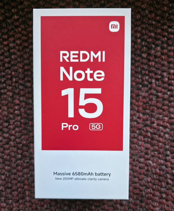 Redmi note 15 pro sigilat