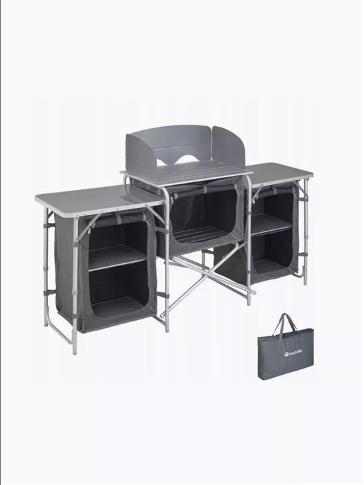 Походный кухня Складной стол шкаф