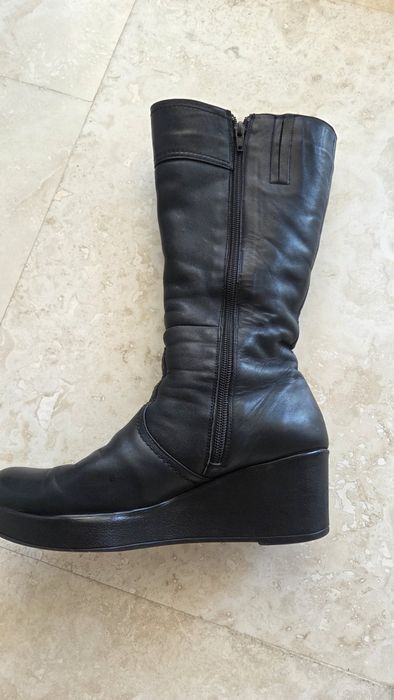 Cizme din piele naturala, imblanite, de dama/39