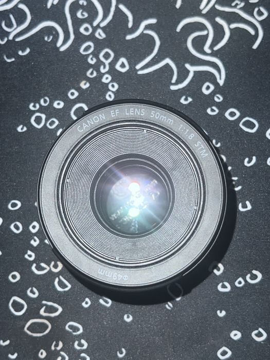 canon ef 50mm 1.8 обьектив